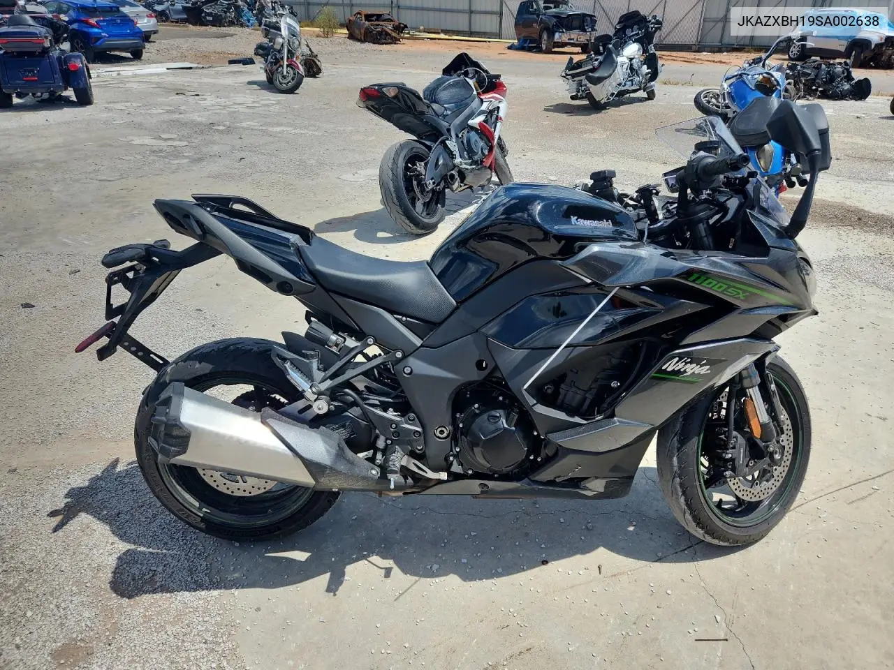 2025 Kawasaki Zx1100 H VIN: JKAZXBH19SA002638 Lot: 63511065
