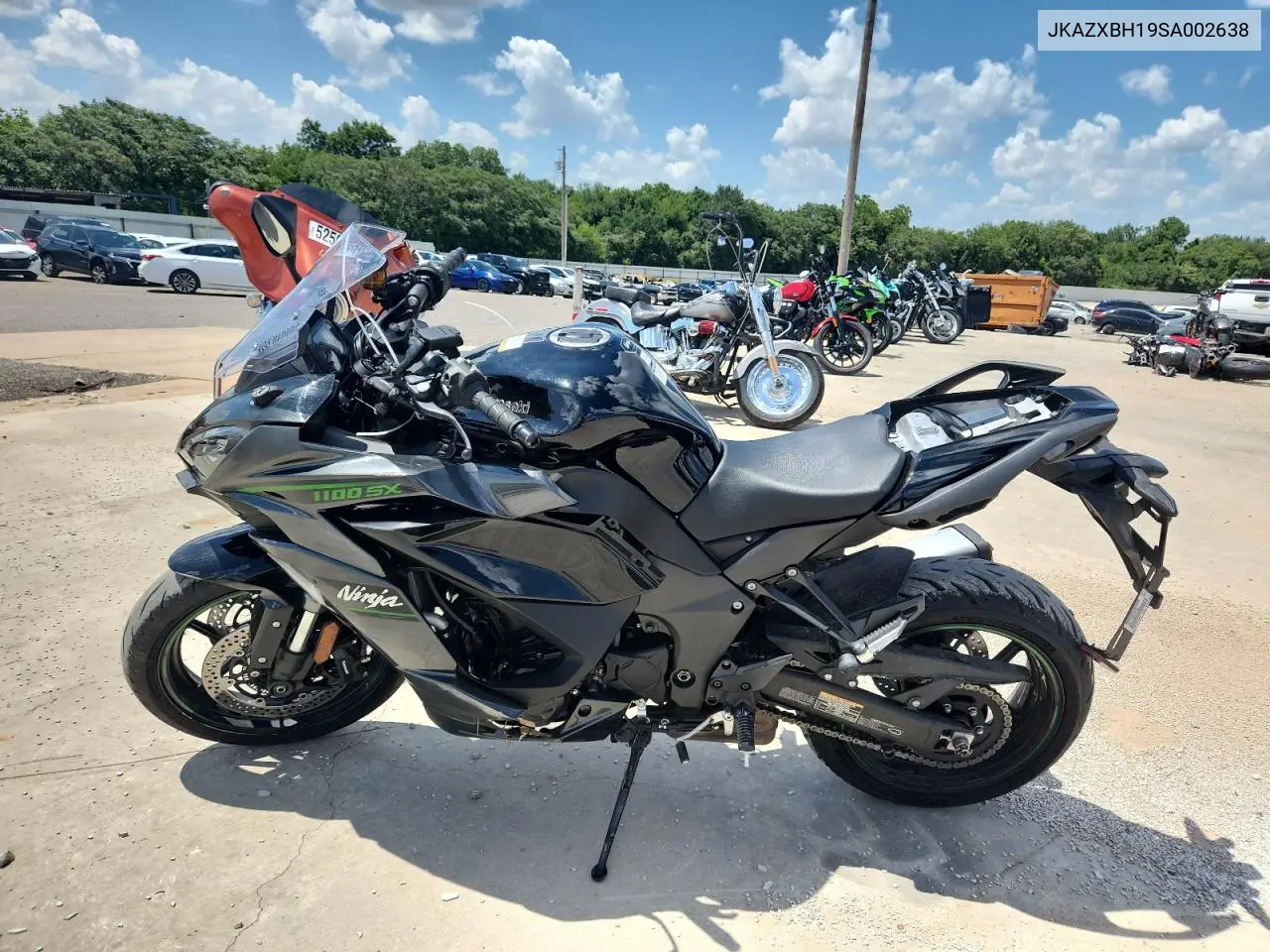 2025 Kawasaki Zx1100 H VIN: JKAZXBH19SA002638 Lot: 63511065
