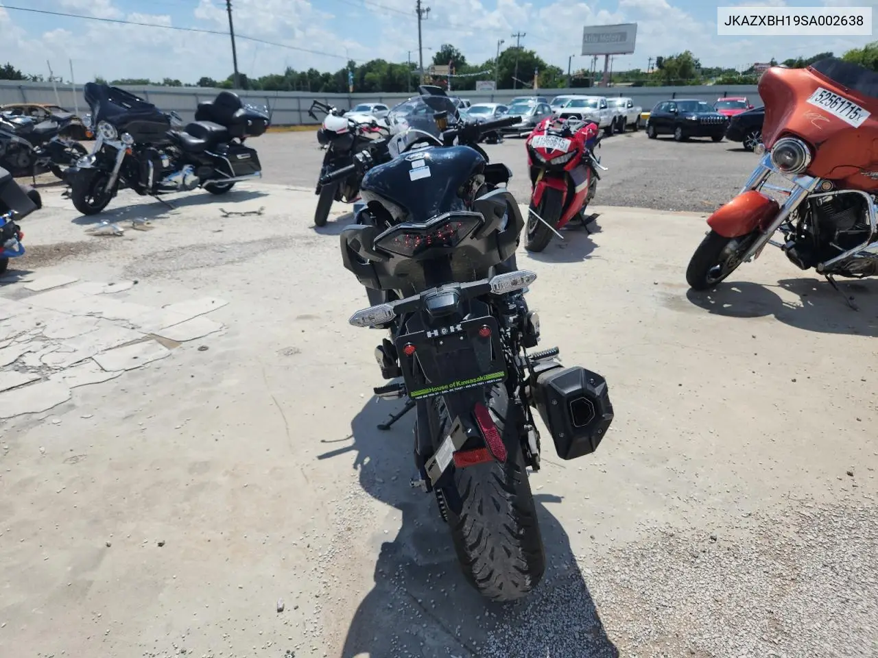 2025 Kawasaki Zx1100 H VIN: JKAZXBH19SA002638 Lot: 63511065