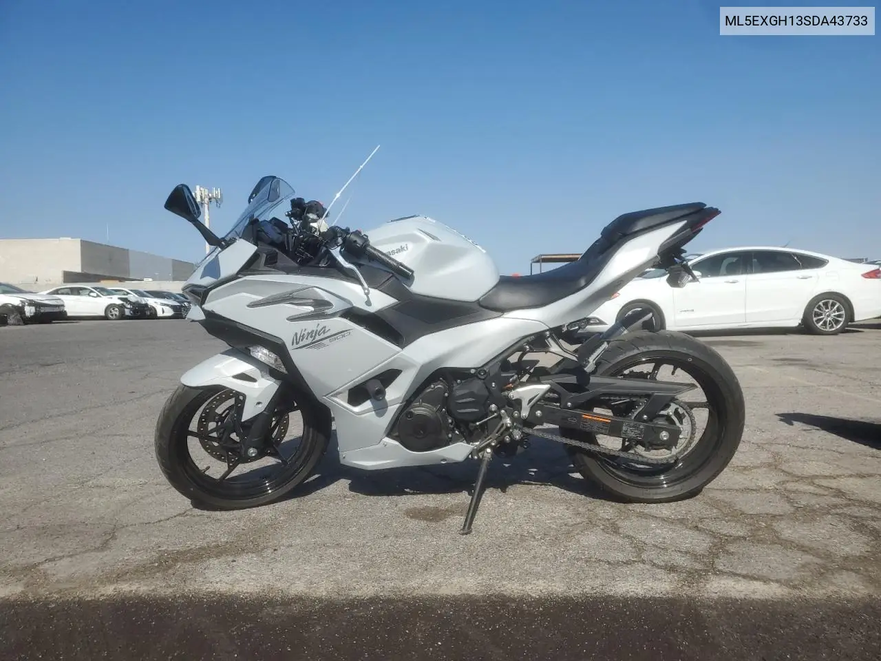 2025 Kawasaki Ex500 H VIN: ML5EXGH13SDA43733 Lot: 63520185