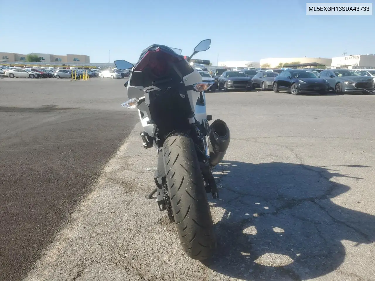 2025 Kawasaki Ex500 H VIN: ML5EXGH13SDA43733 Lot: 63520185