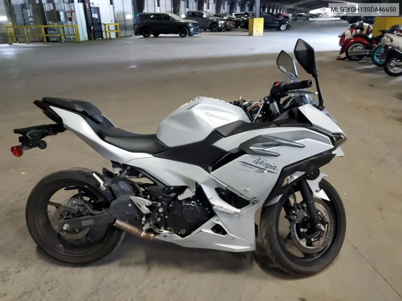 2025 Kawasaki Ex500 H VIN: ML5EXGH13SDA46650 Lot: 63803705