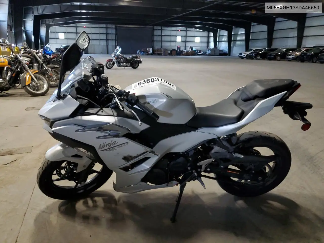 2025 Kawasaki Ex500 H VIN: ML5EXGH13SDA46650 Lot: 63803705