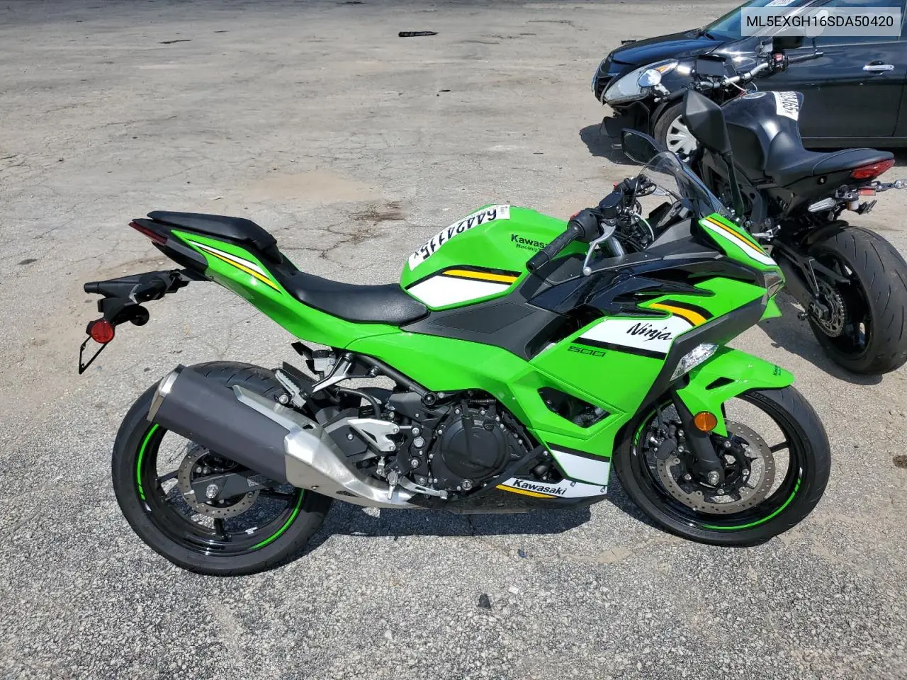 2025 Kawasaki Ex500 H VIN: ML5EXGH16SDA50420 Lot: 64424115
