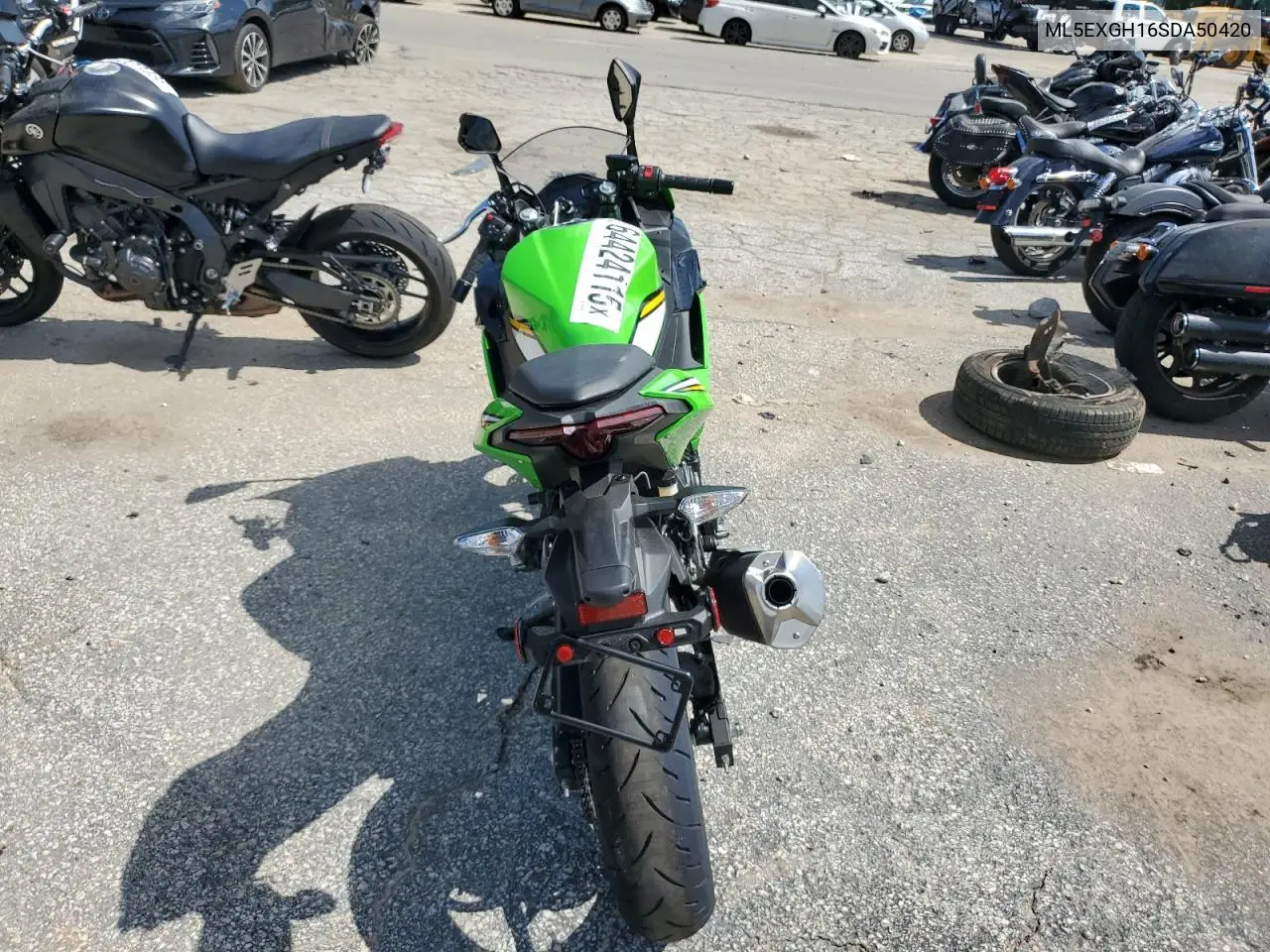 2025 Kawasaki Ex500 H VIN: ML5EXGH16SDA50420 Lot: 64424115