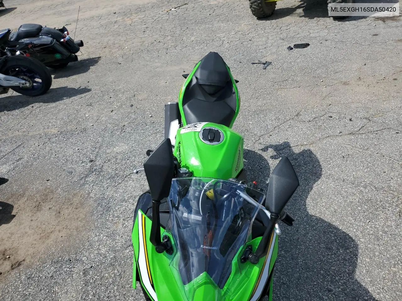 2025 Kawasaki Ex500 H VIN: ML5EXGH16SDA50420 Lot: 64424115