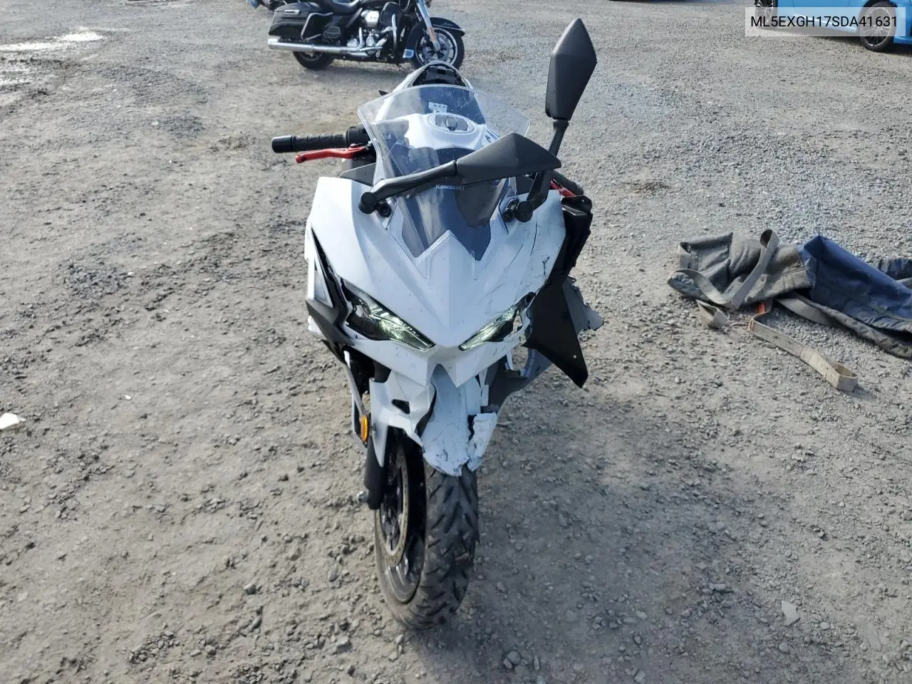 2025 Kawasaki Ex500 H VIN: ML5EXGH17SDA41631 Lot: 64962335