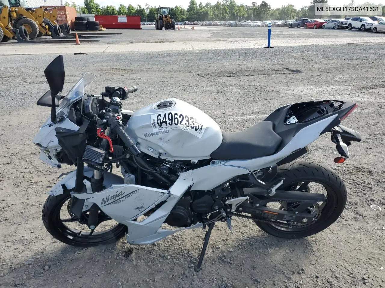 2025 Kawasaki Ex500 H VIN: ML5EXGH17SDA41631 Lot: 64962335