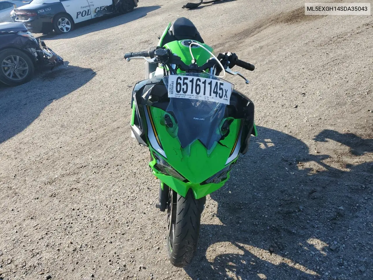 2025 Kawasaki Ex500 H VIN: ML5EXGH14SDA35043 Lot: 65161145