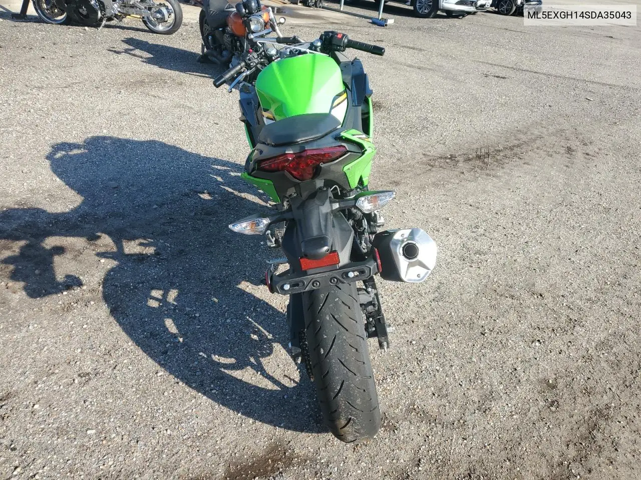 2025 Kawasaki Ex500 H VIN: ML5EXGH14SDA35043 Lot: 65161145