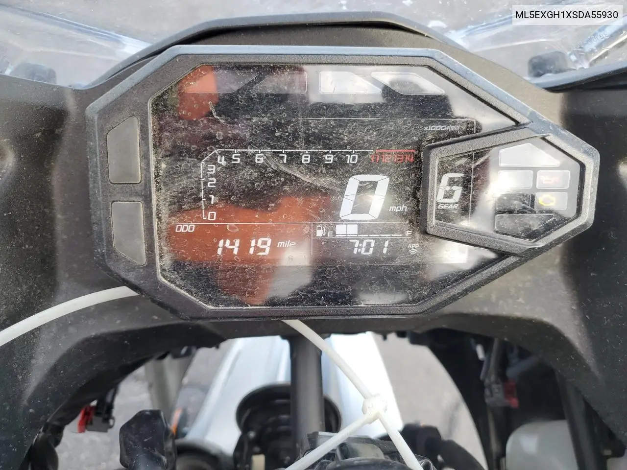 2025 Kawasaki Ex500 H VIN: ML5EXGH1XSDA55930 Lot: 65528625