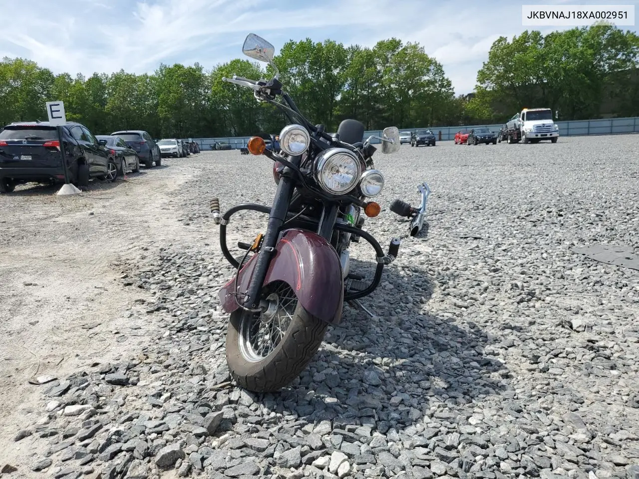 1999 Kawasaki Vn1500 J VIN: JKBVNAJ18XA002951 Lot: 58841165