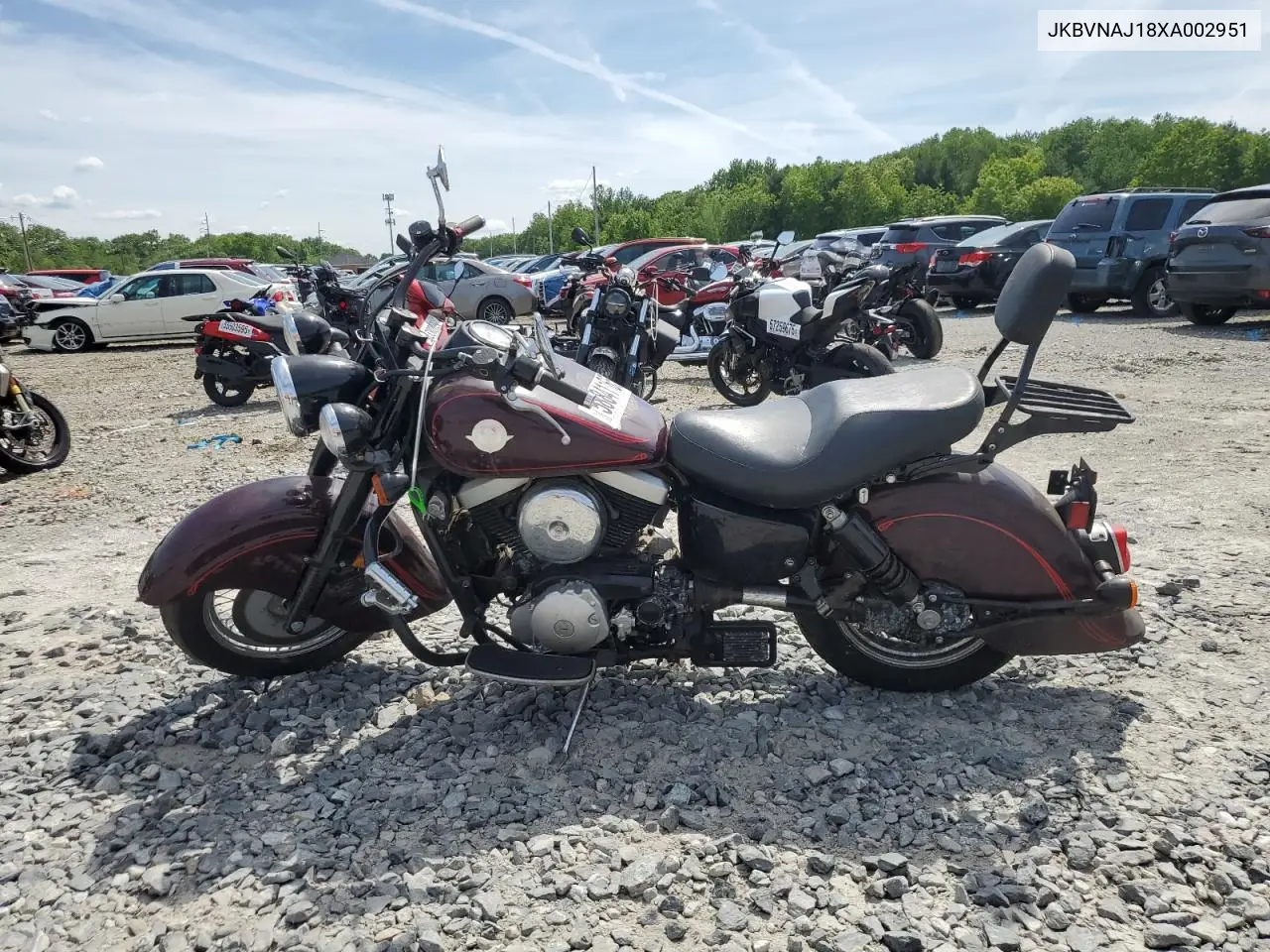 1999 Kawasaki Vn1500 J VIN: JKBVNAJ18XA002951 Lot: 58841165