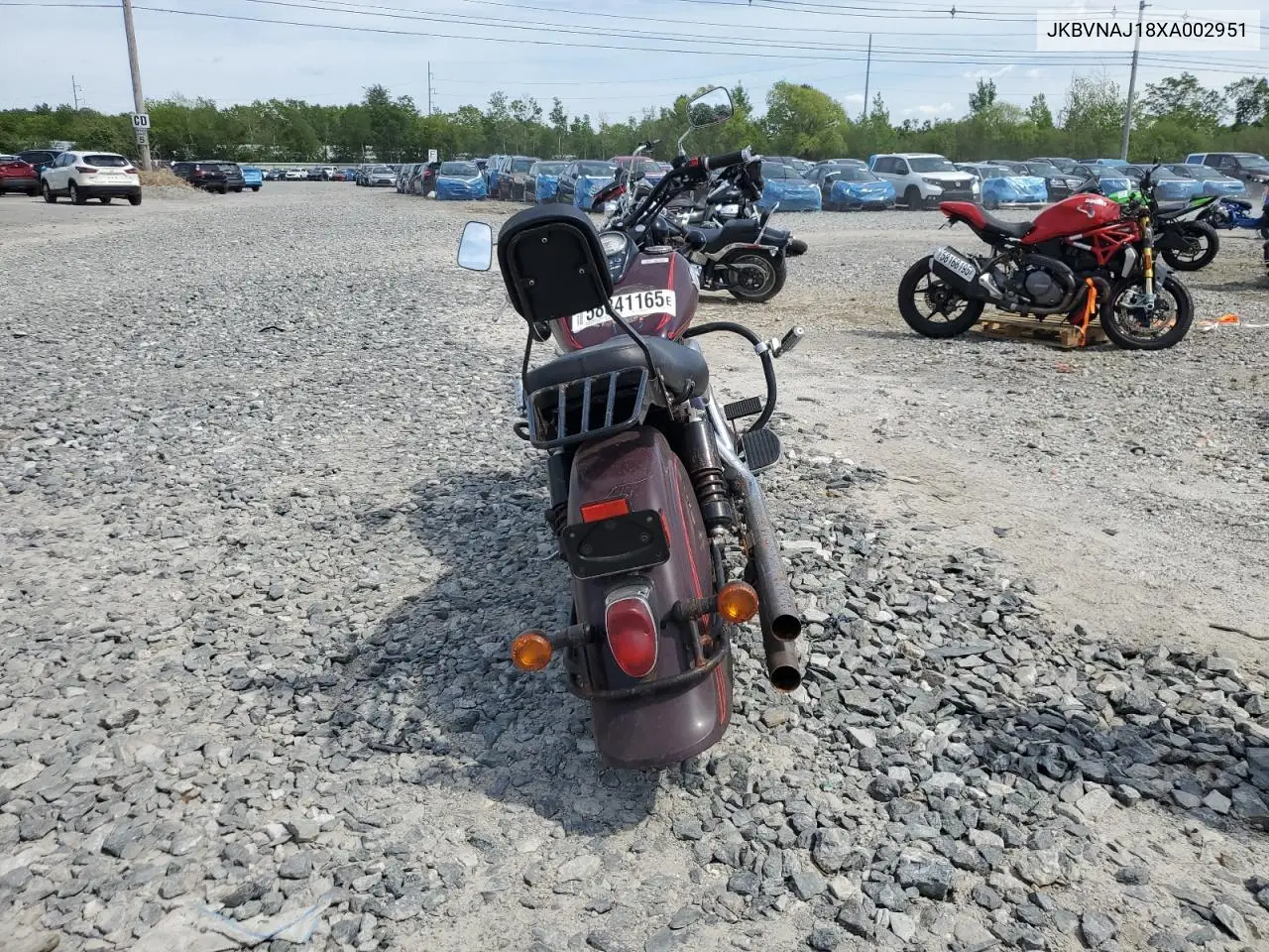 1999 Kawasaki Vn1500 J VIN: JKBVNAJ18XA002951 Lot: 58841165