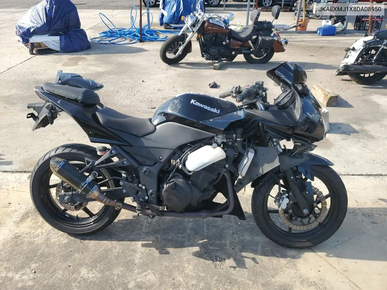 2008 Kawasaki Ex250 J VIN: JKAEXMJ1X8DA08950 Lot: 61963515