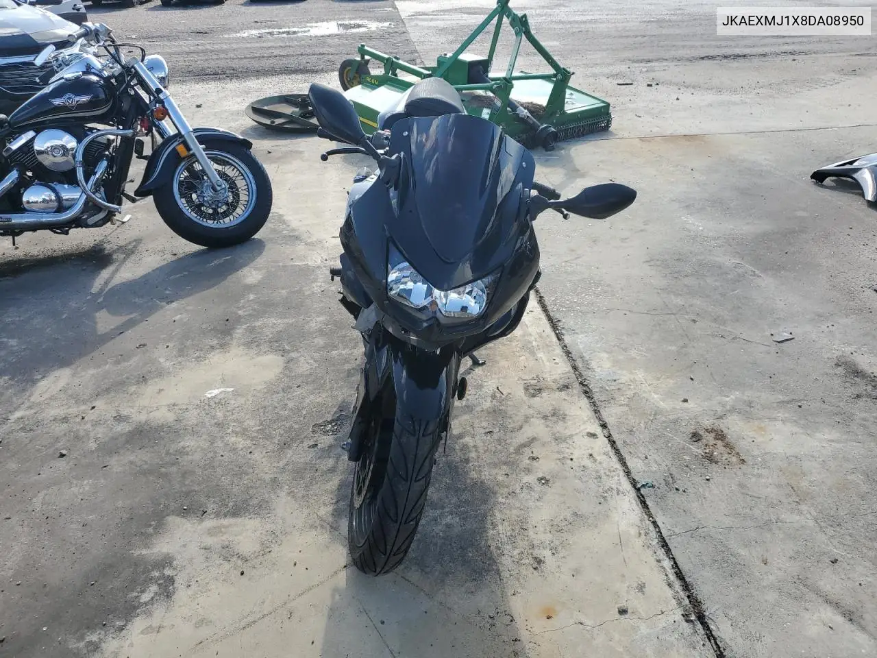 2008 Kawasaki Ex250 J VIN: JKAEXMJ1X8DA08950 Lot: 61963515