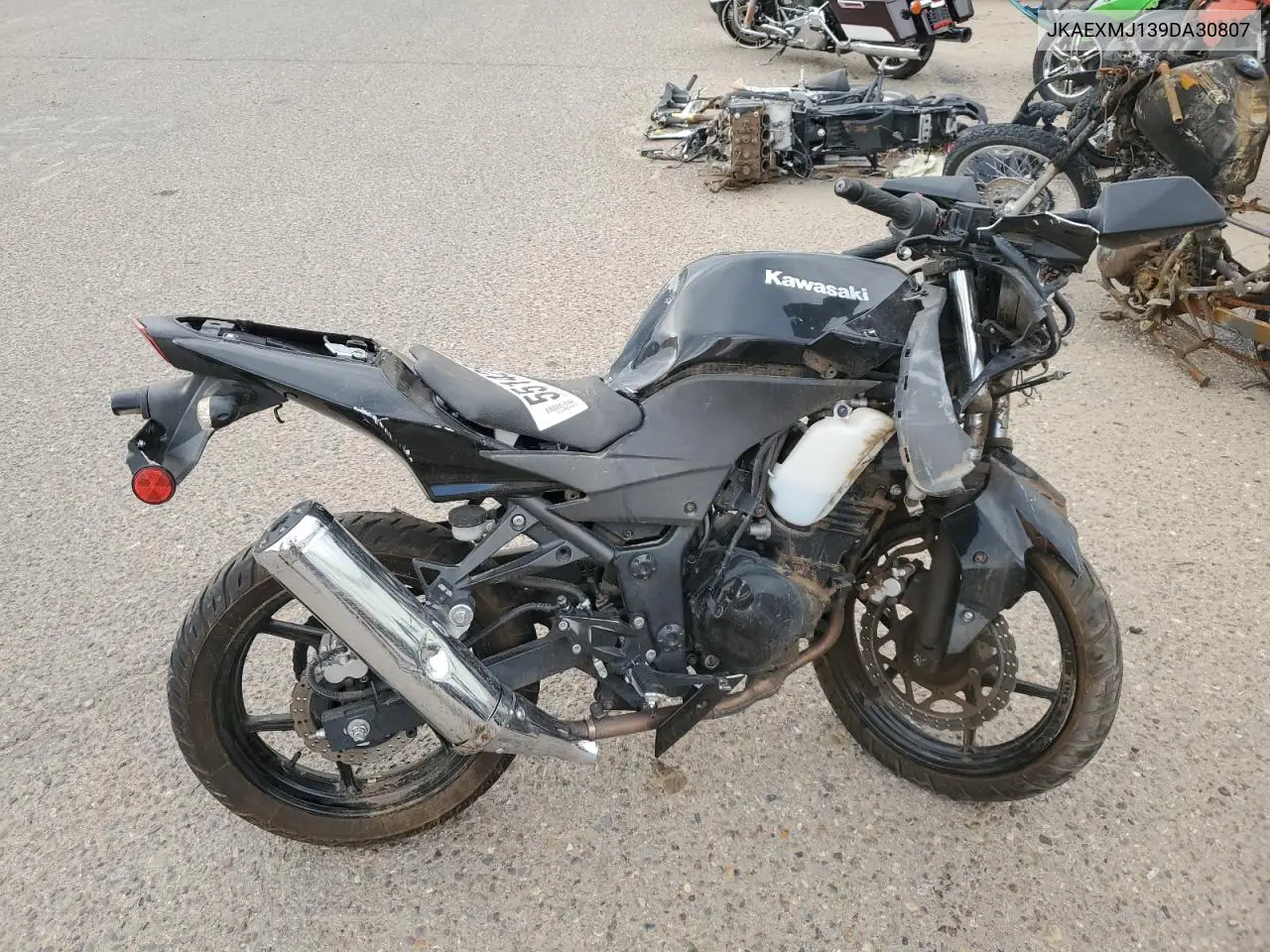 2009 Kawasaki Ex250 J VIN: JKAEXMJ139DA30807 Lot: 55142865