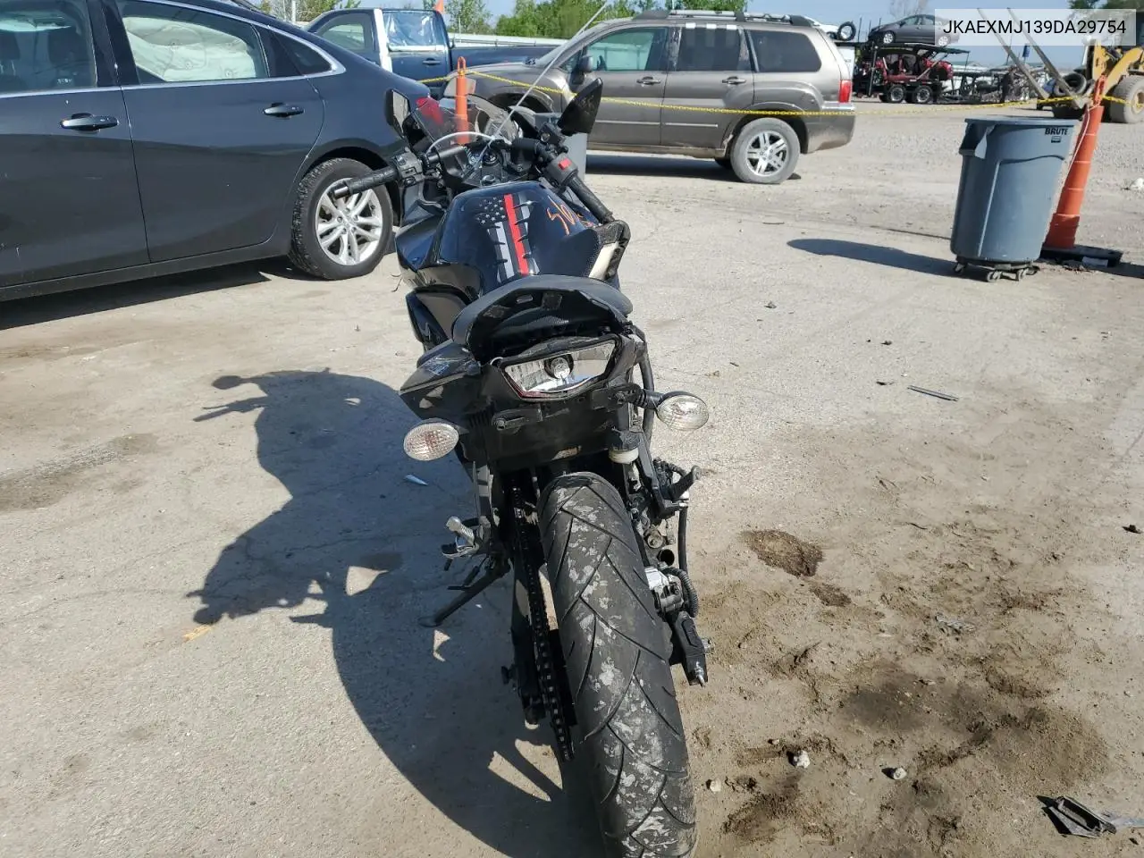 2009 Kawasaki Ex250 J VIN: JKAEXMJ139DA29754 Lot: 56578735