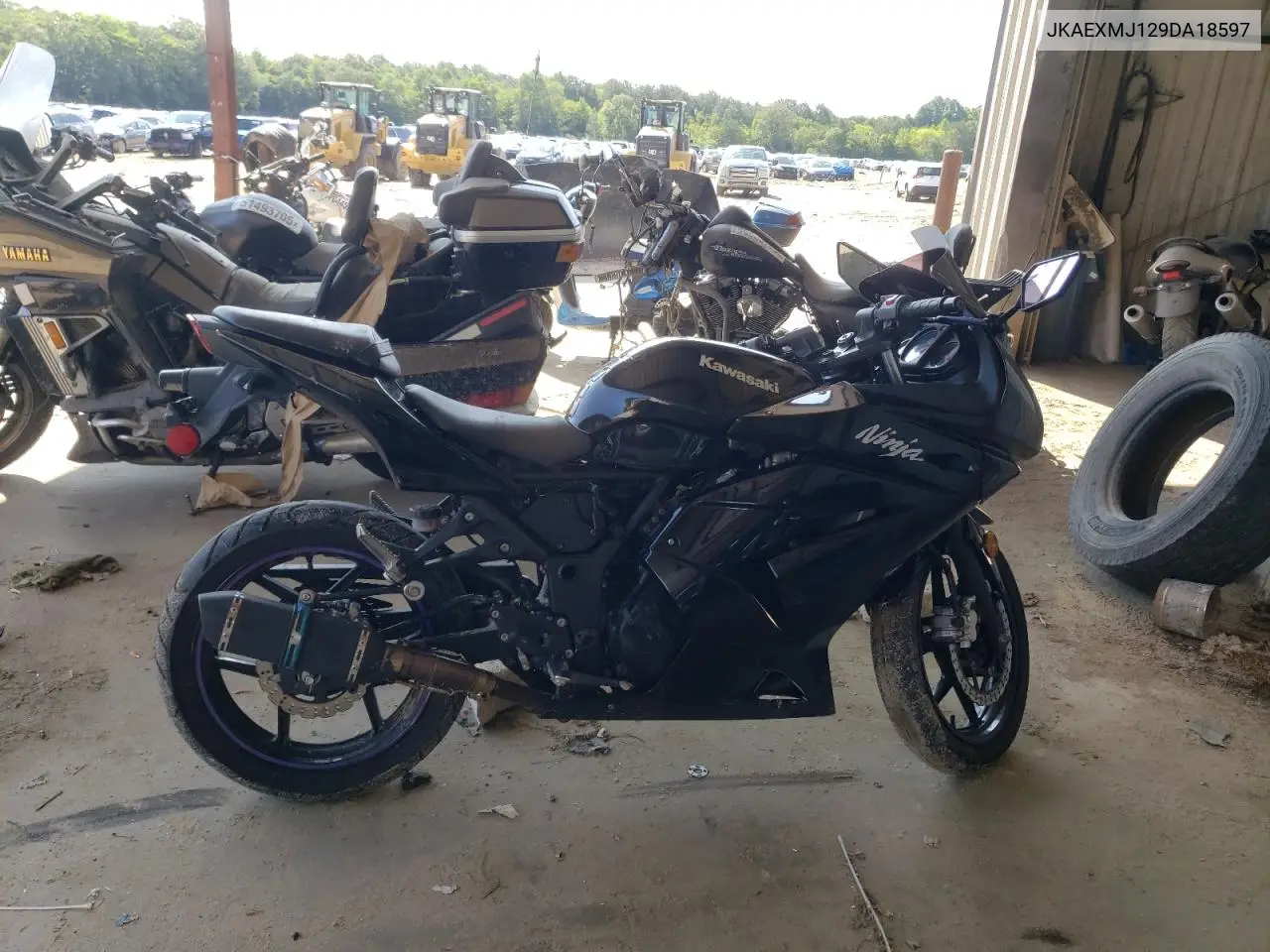 2009 Kawasaki Ex250 J VIN: JKAEXMJ129DA18597 Lot: 59140745