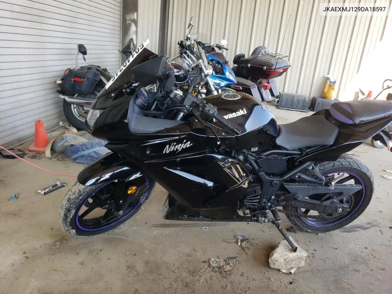2009 Kawasaki Ex250 J VIN: JKAEXMJ129DA18597 Lot: 59140745