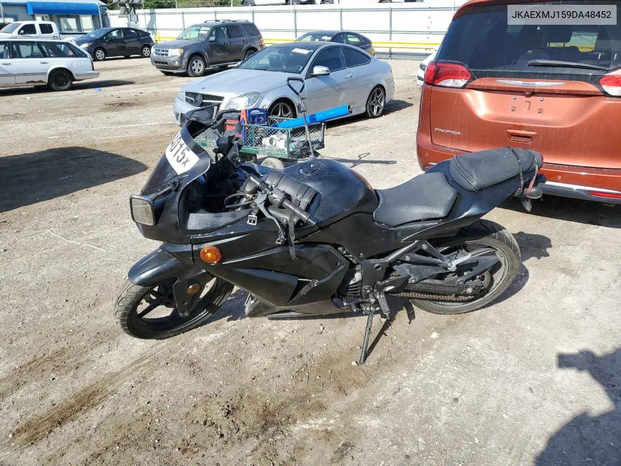 2009 Kawasaki Ex250 J VIN: JKAEXMJ159DA48452 Lot: 63394015