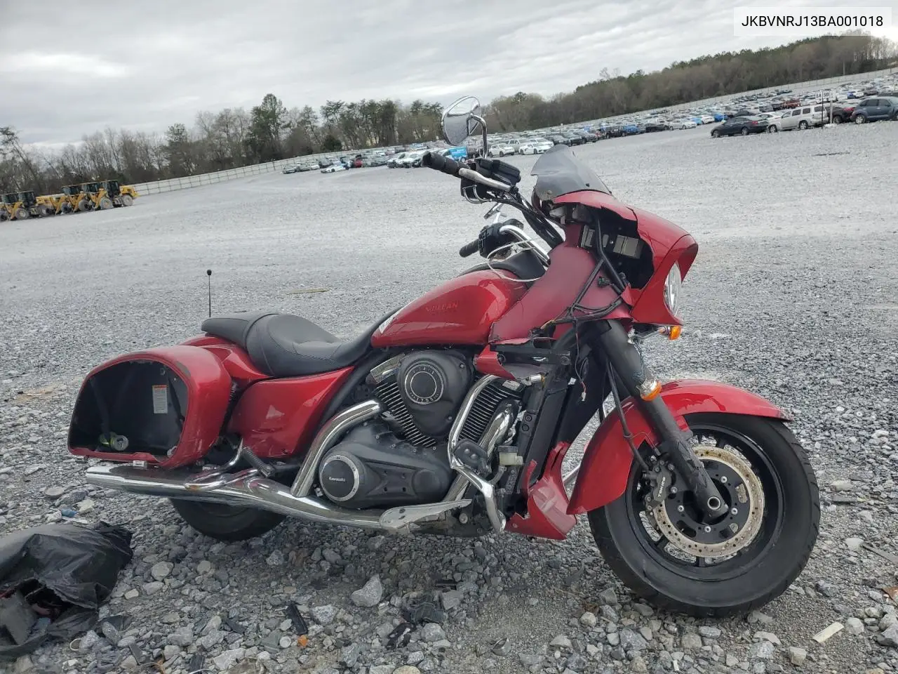 2011 Kawasaki Vn1700 J VIN: JKBVNRJ13BA001018 Lot: 48117725