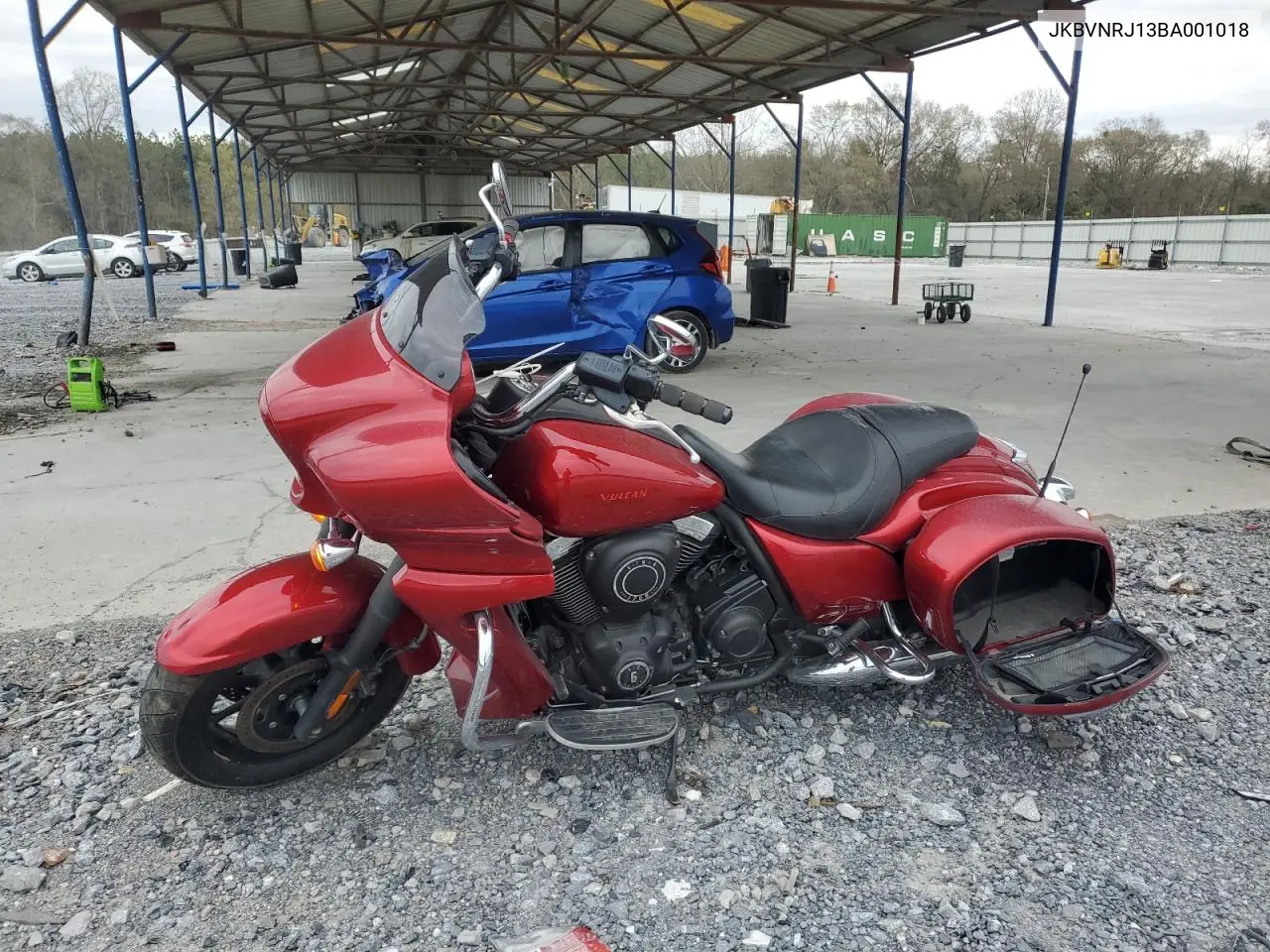 2011 Kawasaki Vn1700 J VIN: JKBVNRJ13BA001018 Lot: 48117725