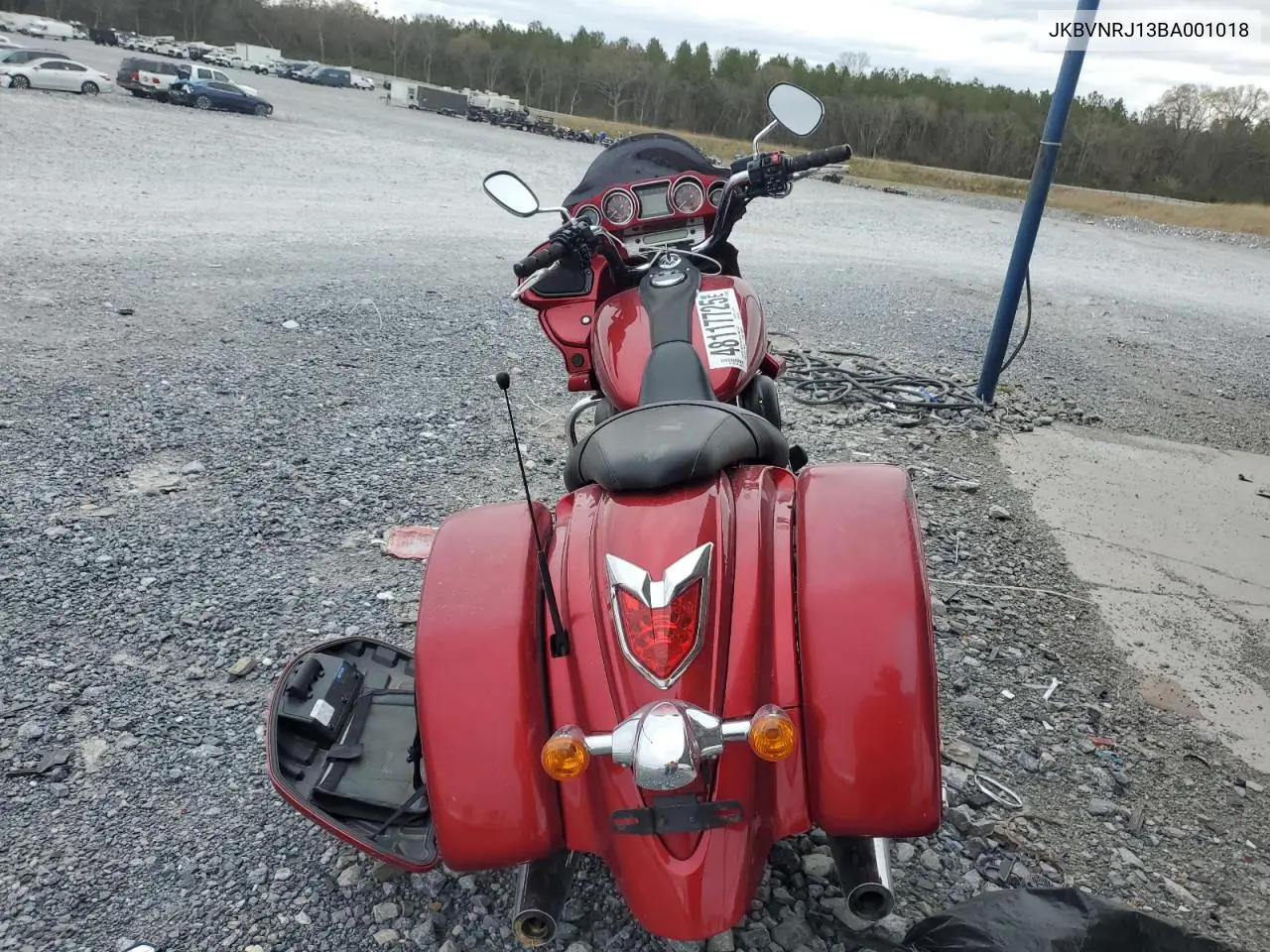 2011 Kawasaki Vn1700 J VIN: JKBVNRJ13BA001018 Lot: 48117725