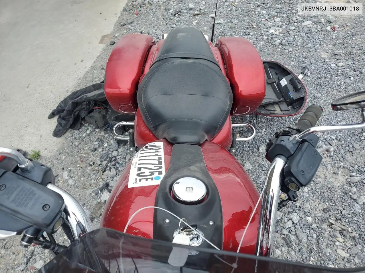 2011 Kawasaki Vn1700 J VIN: JKBVNRJ13BA001018 Lot: 48117725