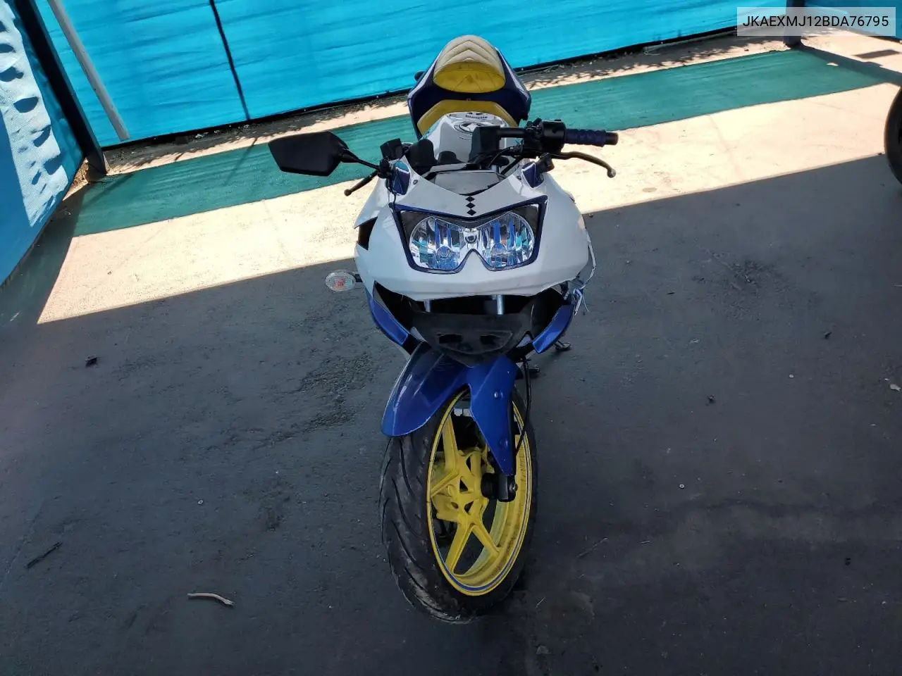 2011 Kawasaki Ex250 J VIN: JKAEXMJ12BDA76795 Lot: 56255485