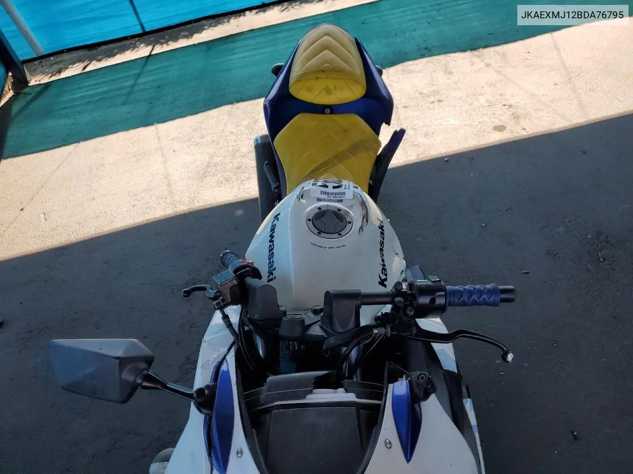 2011 Kawasaki Ex250 J VIN: JKAEXMJ12BDA76795 Lot: 56255485