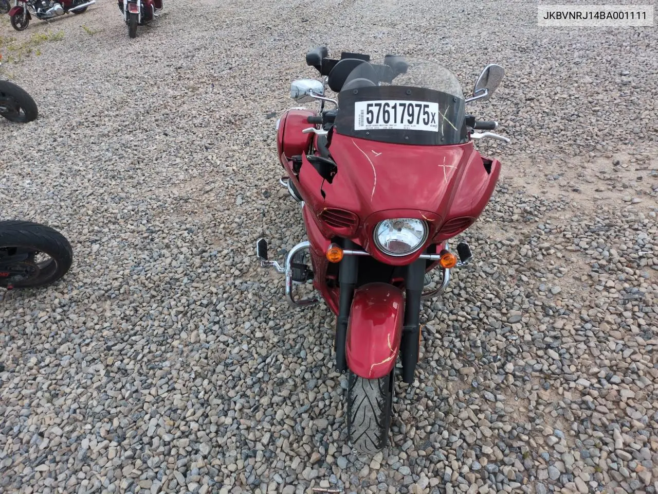2011 Kawasaki Vn1700 J VIN: JKBVNRJ14BA001111 Lot: 57617975