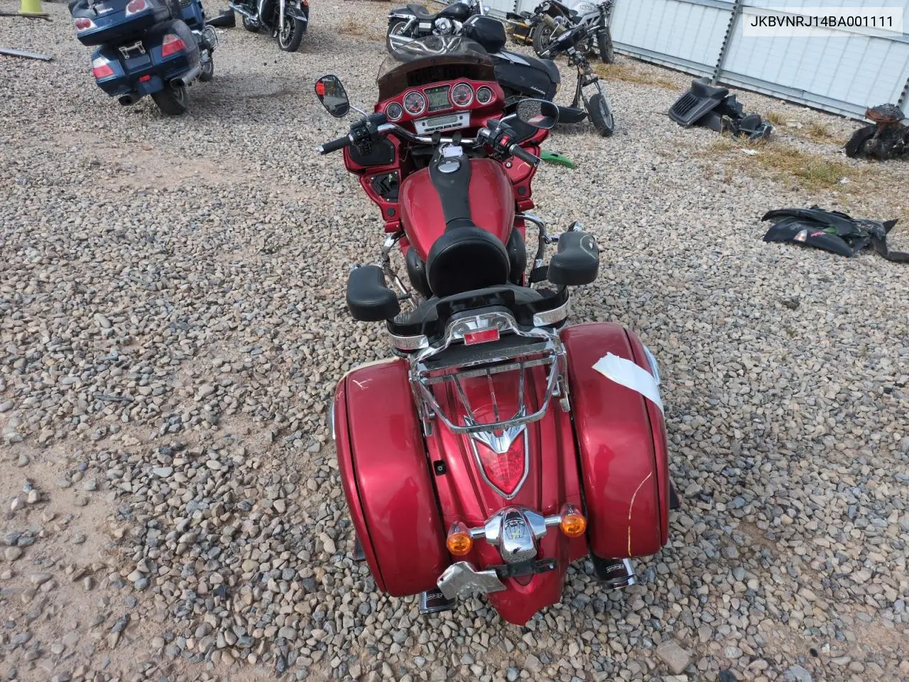 2011 Kawasaki Vn1700 J VIN: JKBVNRJ14BA001111 Lot: 57617975