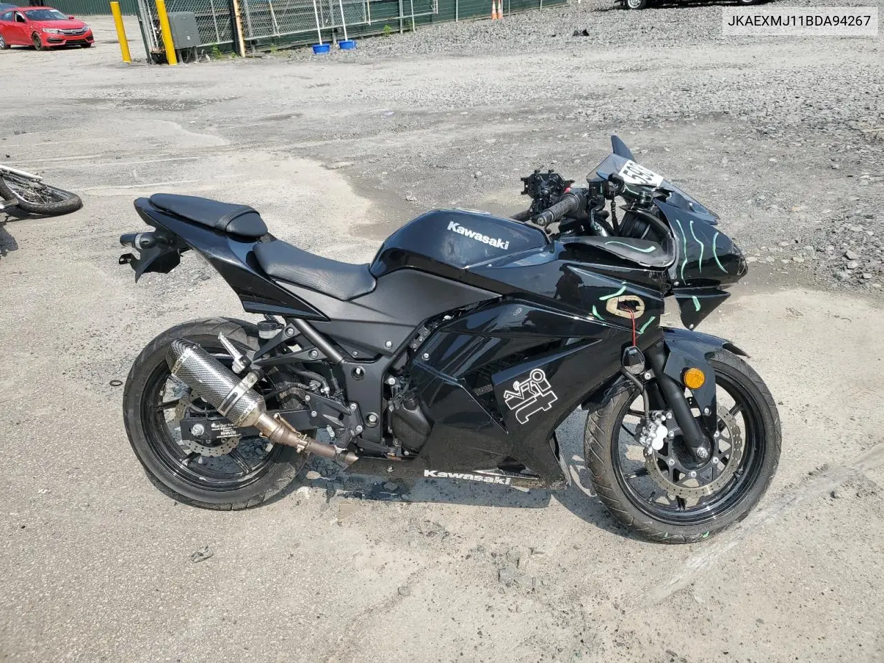 2011 Kawasaki Ex250 J VIN: JKAEXMJ11BDA94267 Lot: 59318335