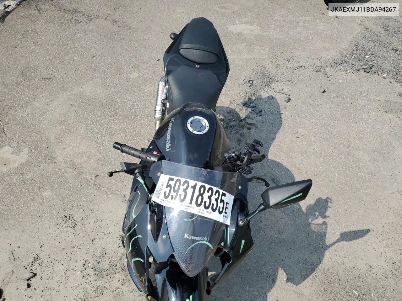 2011 Kawasaki Ex250 J VIN: JKAEXMJ11BDA94267 Lot: 59318335