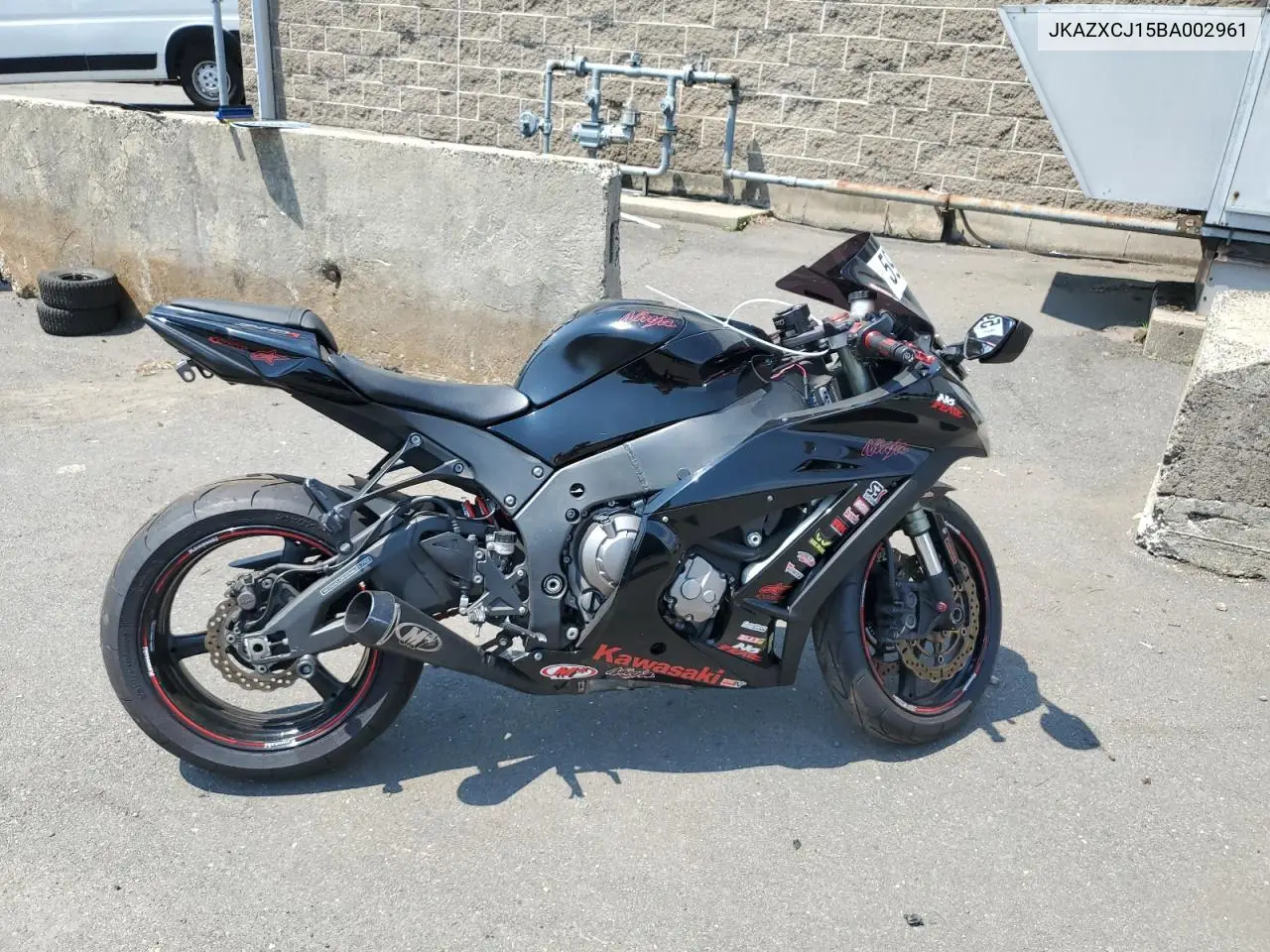 2011 Kawasaki Zx1000 J VIN: JKAZXCJ15BA002961 Lot: 59883515