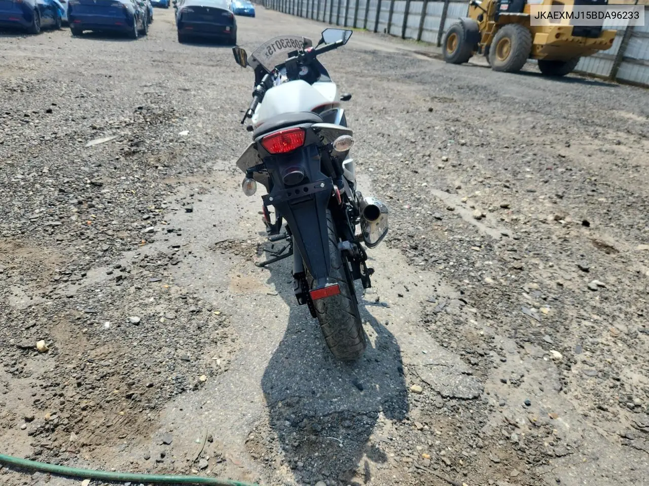 2011 Kawasaki Ex250 J VIN: JKAEXMJ15BDA96233 Lot: 60853015