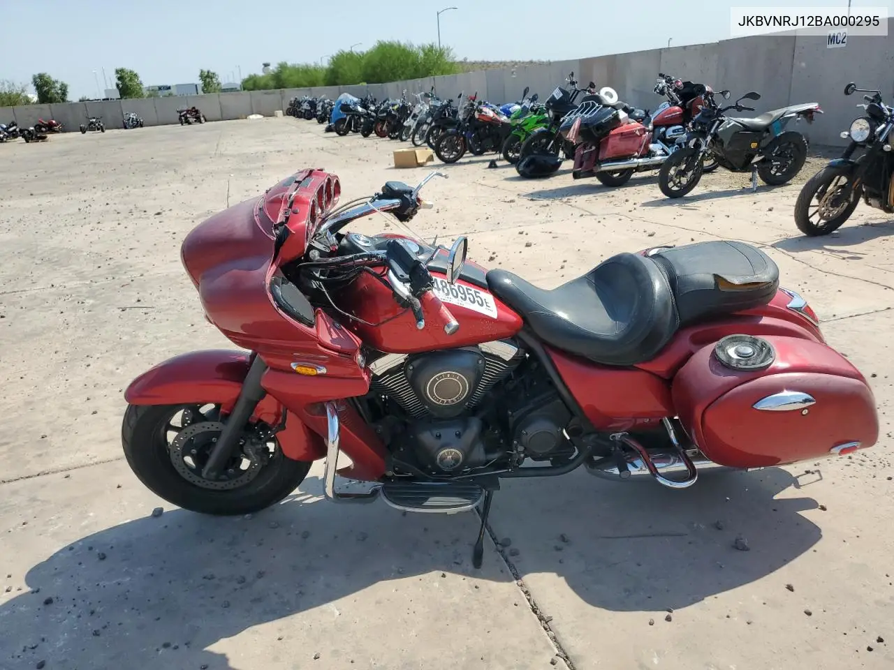 2011 Kawasaki Vn1700 J VIN: JKBVNRJ12BA000295 Lot: 64486955