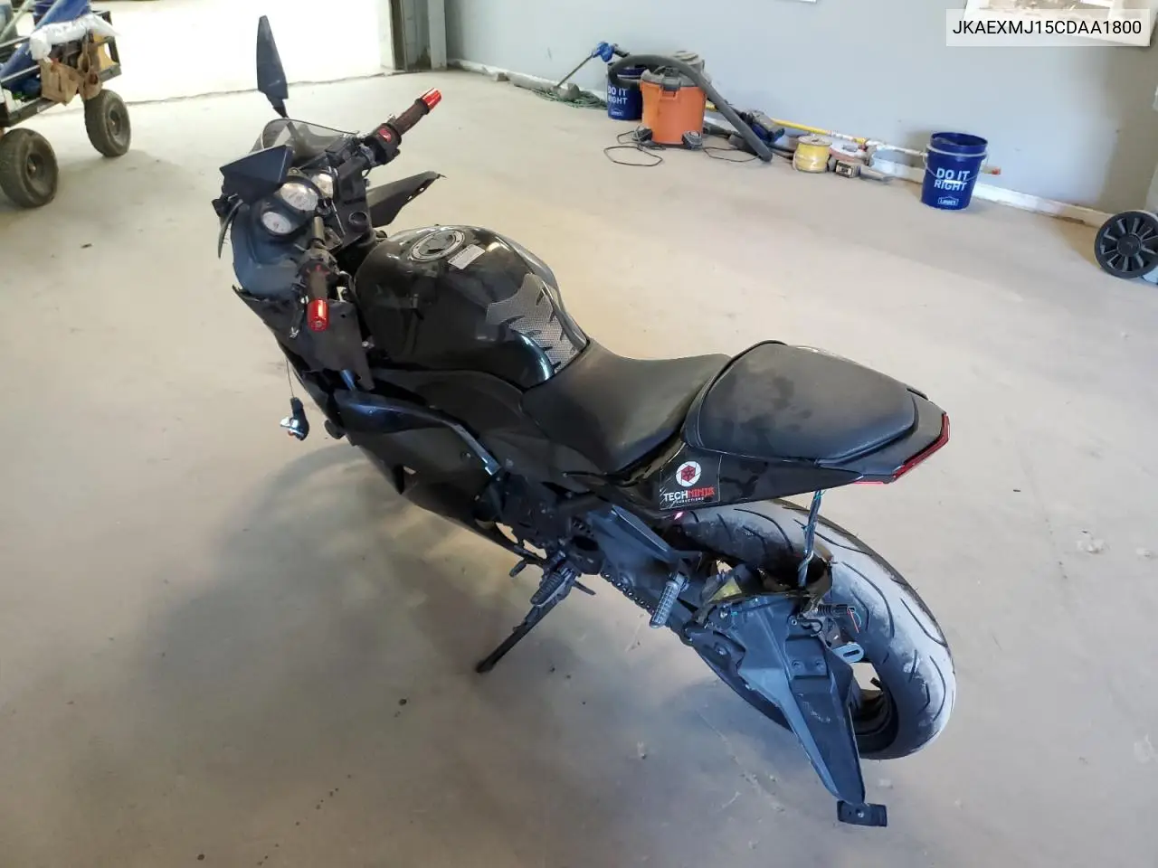 2012 Kawasaki Ex250 J VIN: JKAEXMJ15CDAA1800 Lot: 51713613