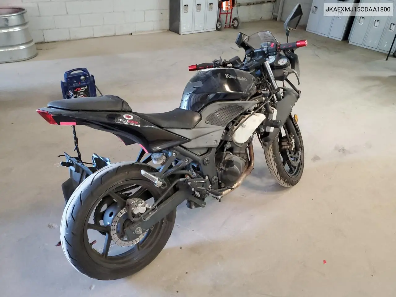 2012 Kawasaki Ex250 J VIN: JKAEXMJ15CDAA1800 Lot: 51713613