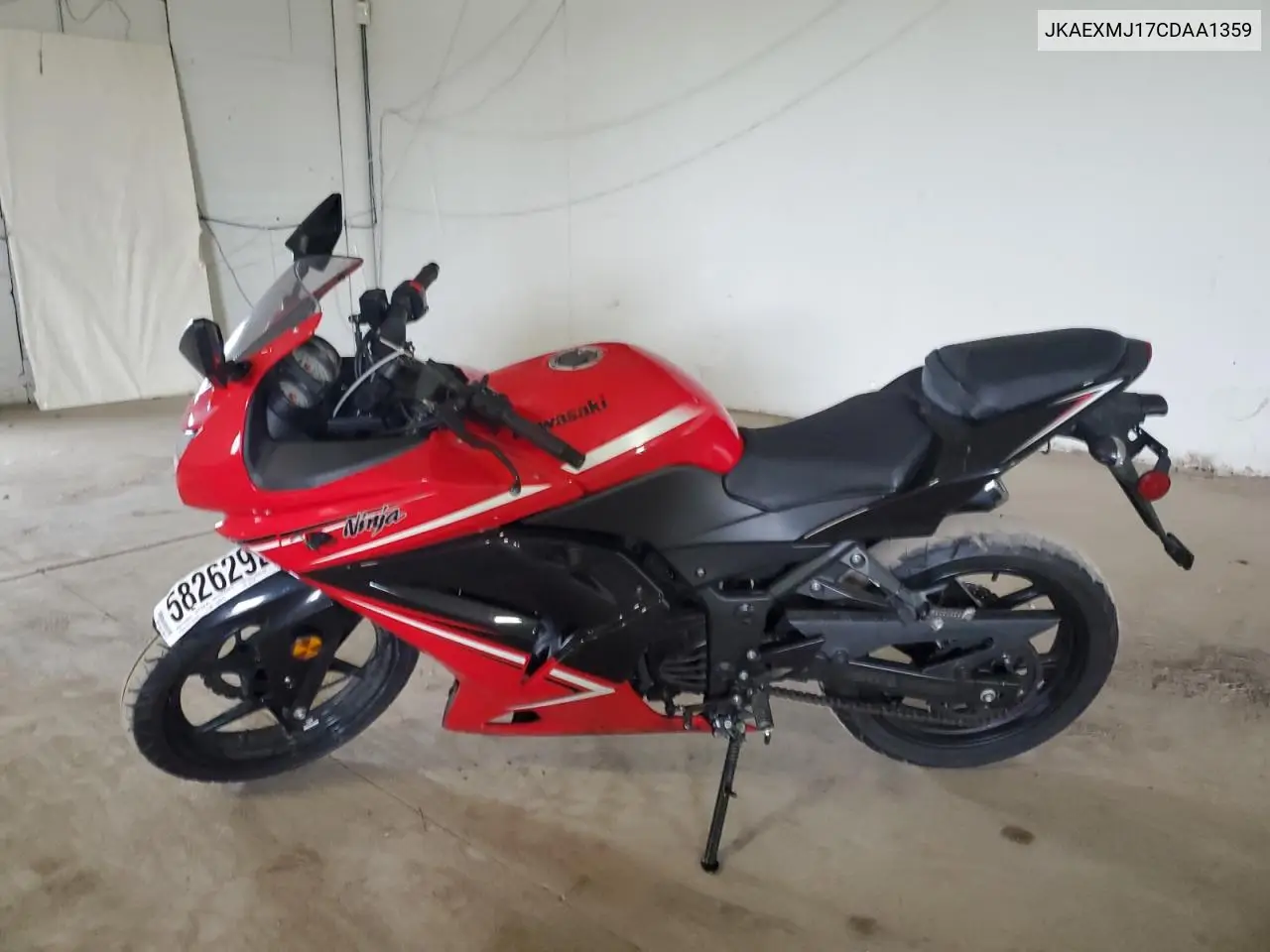 2012 Kawasaki Ex250 J VIN: JKAEXMJ17CDAA1359 Lot: 58262925