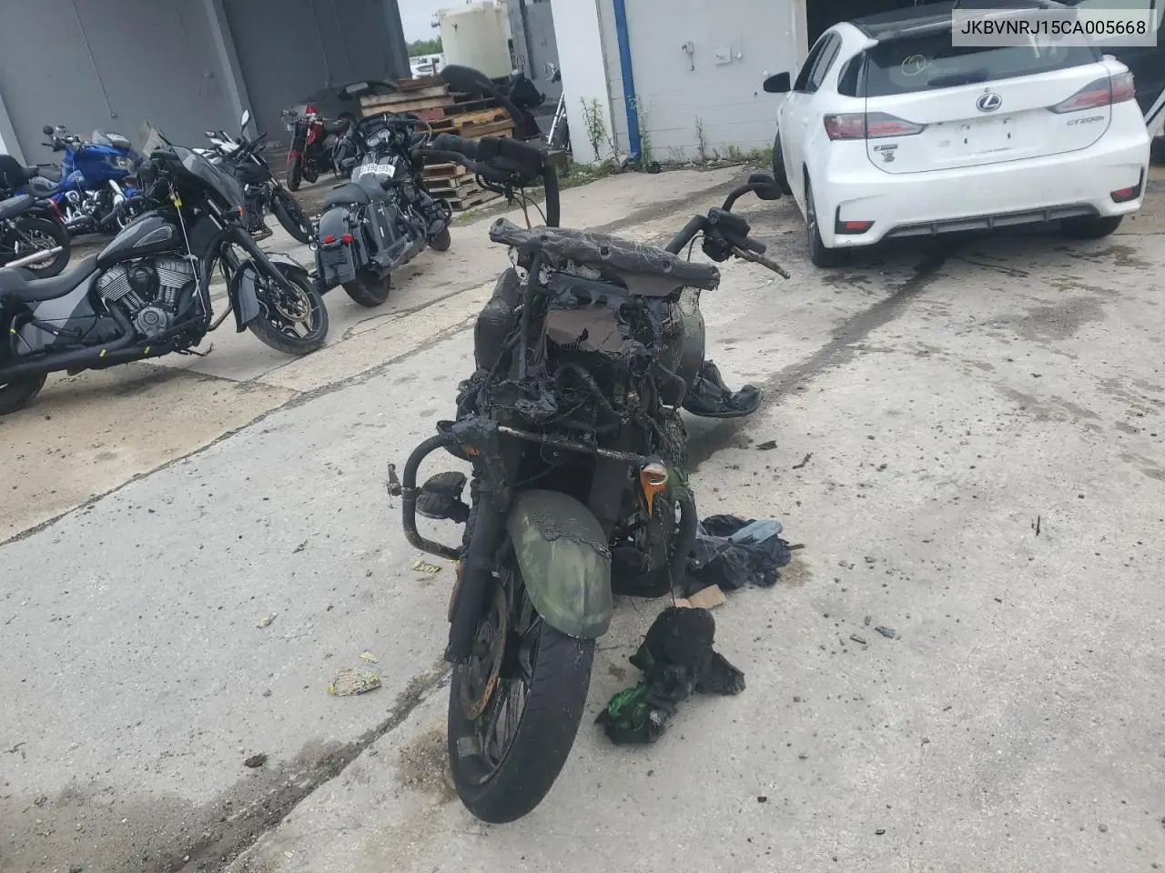 2012 Kawasaki Vn1700 J VIN: JKBVNRJ15CA005668 Lot: 58813425