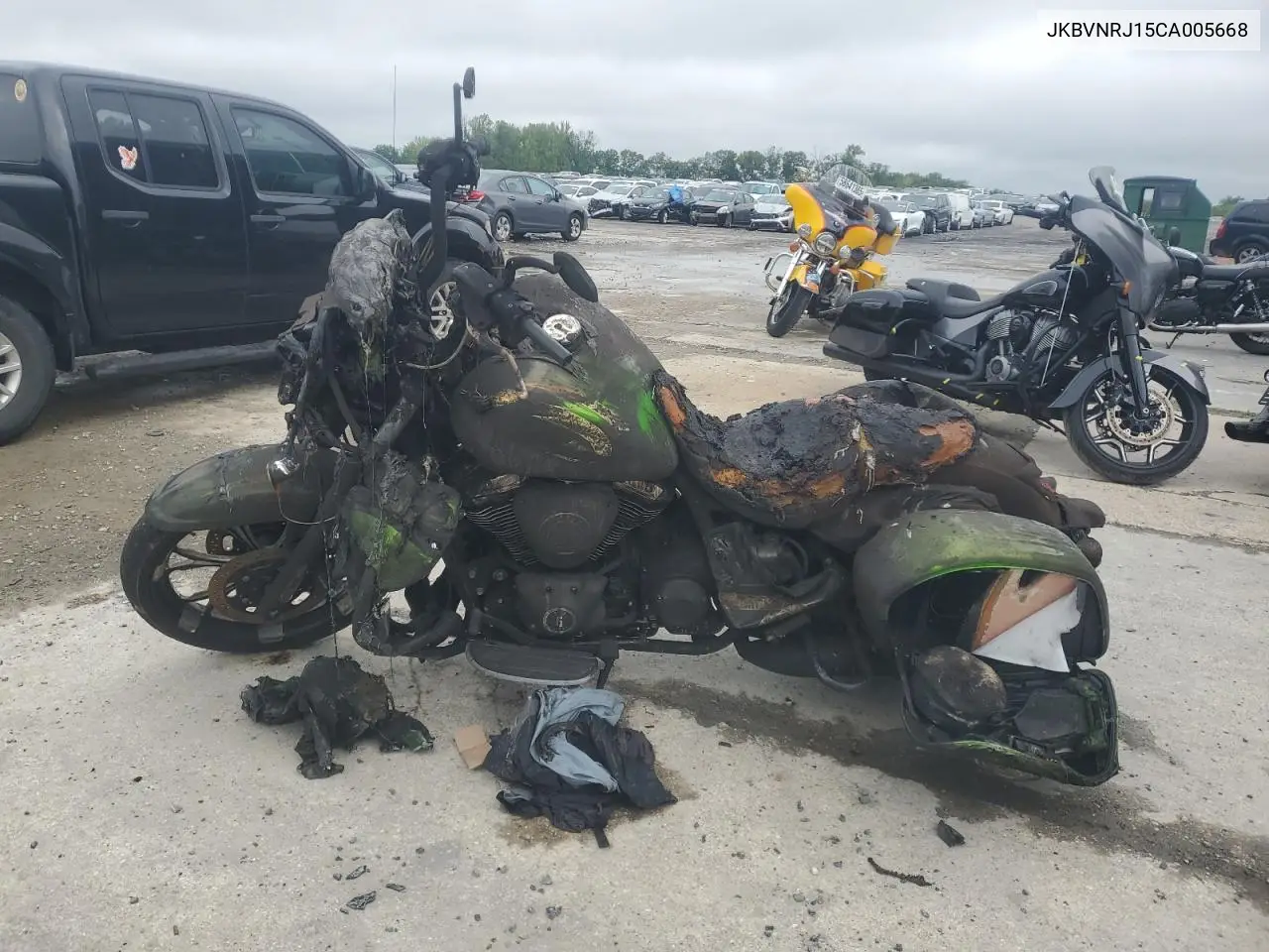 2012 Kawasaki Vn1700 J VIN: JKBVNRJ15CA005668 Lot: 58813425