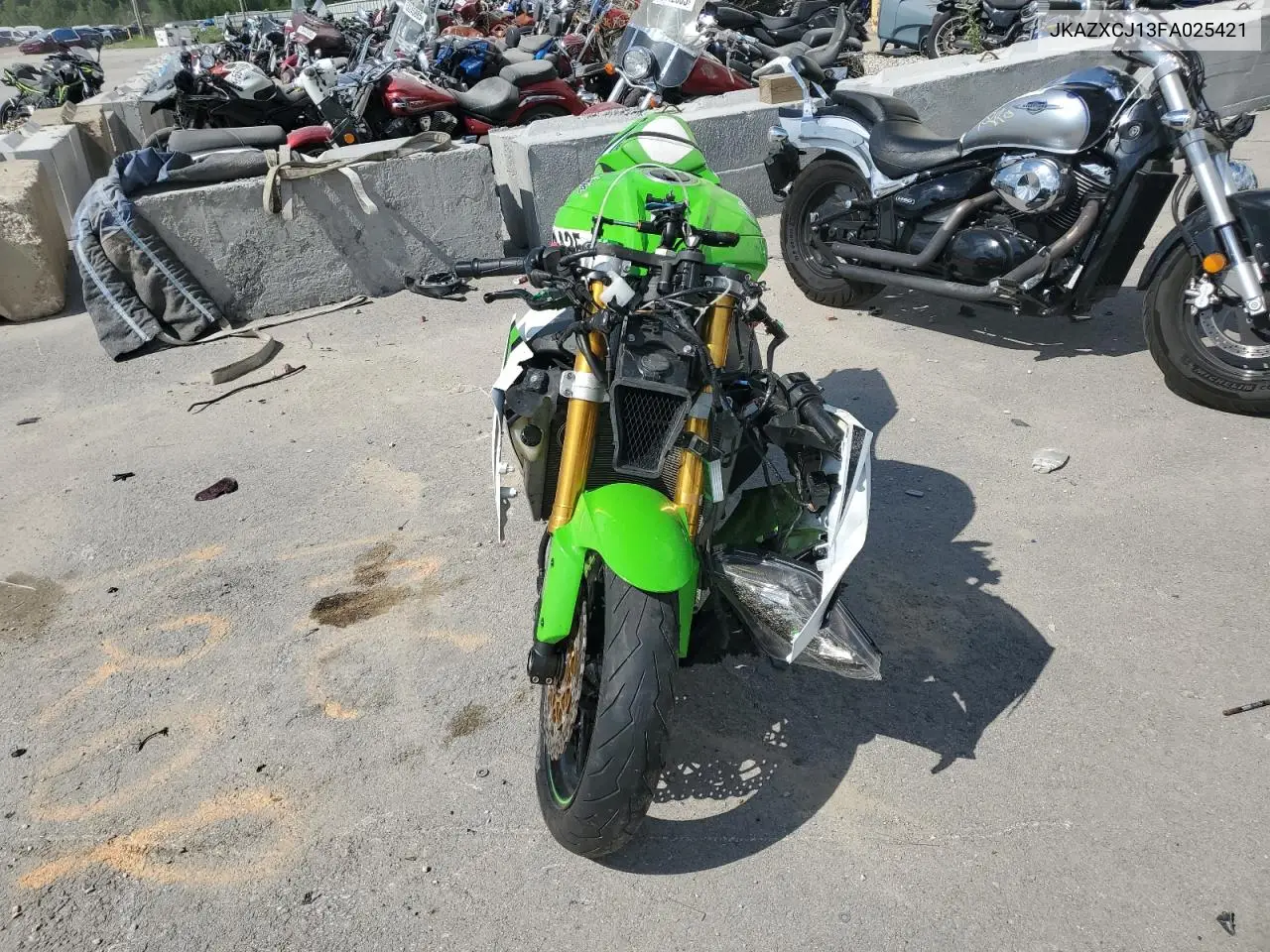 2015 Kawasaki Zx1000 J VIN: JKAZXCJ13FA025421 Lot: 63474435