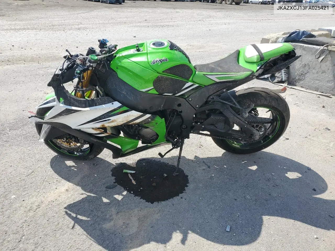 2015 Kawasaki Zx1000 J VIN: JKAZXCJ13FA025421 Lot: 63474435