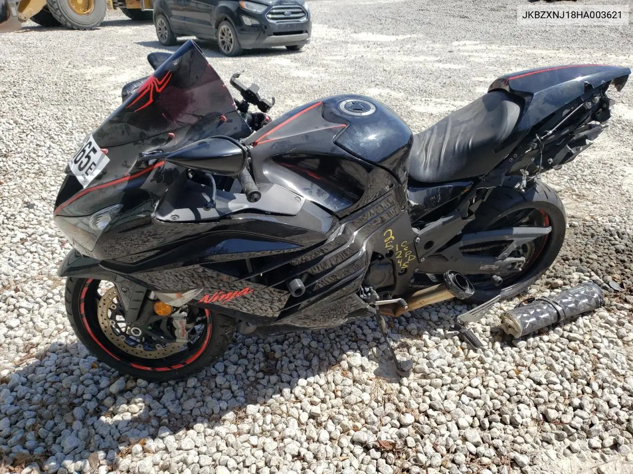 2017 Kawasaki Zx1400 J VIN: JKBZXNJ18HA003621 Lot: 53963665