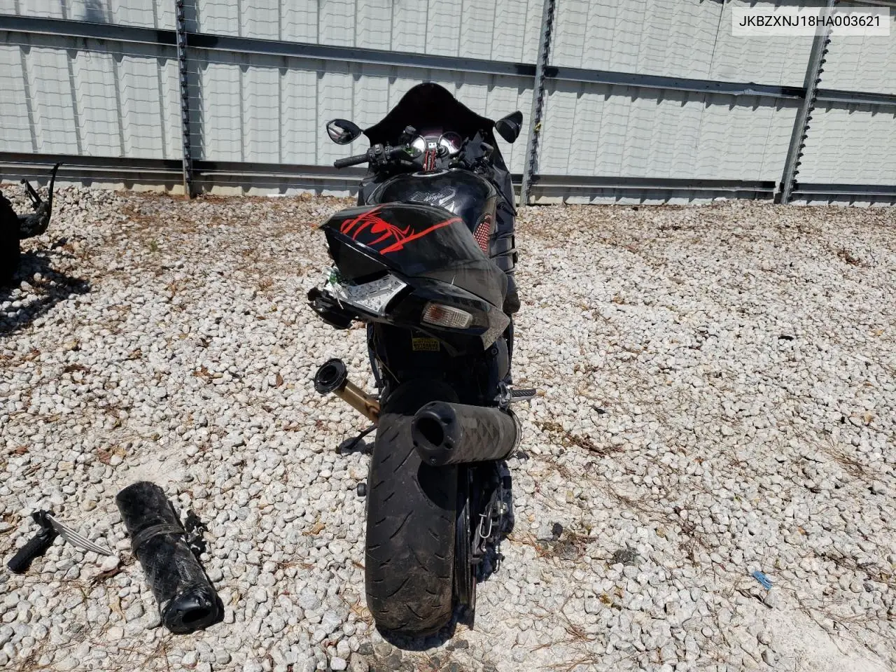 2017 Kawasaki Zx1400 J VIN: JKBZXNJ18HA003621 Lot: 53963665