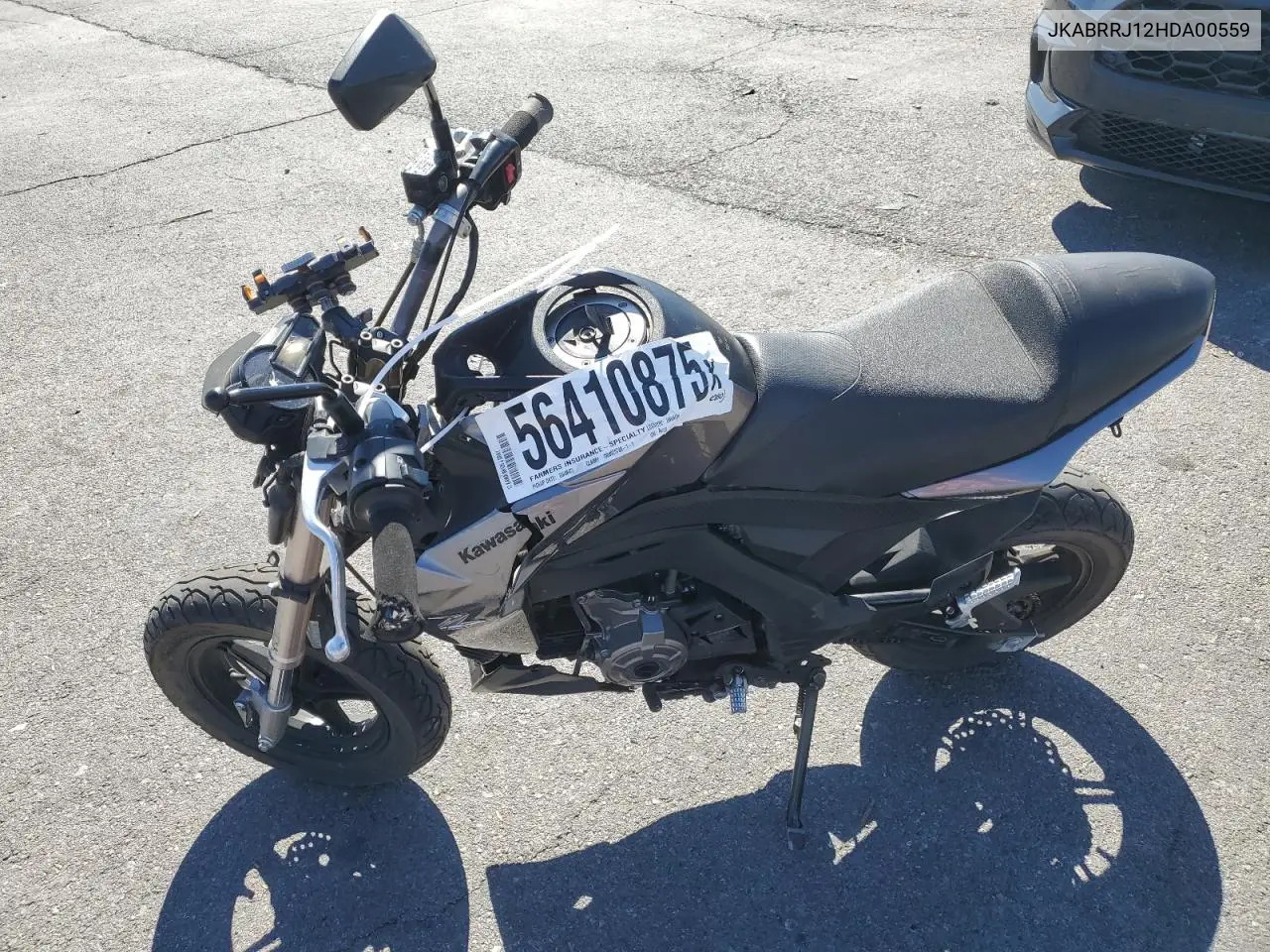2017 Kawasaki Br125 J VIN: JKABRRJ12HDA00559 Lot: 56410875