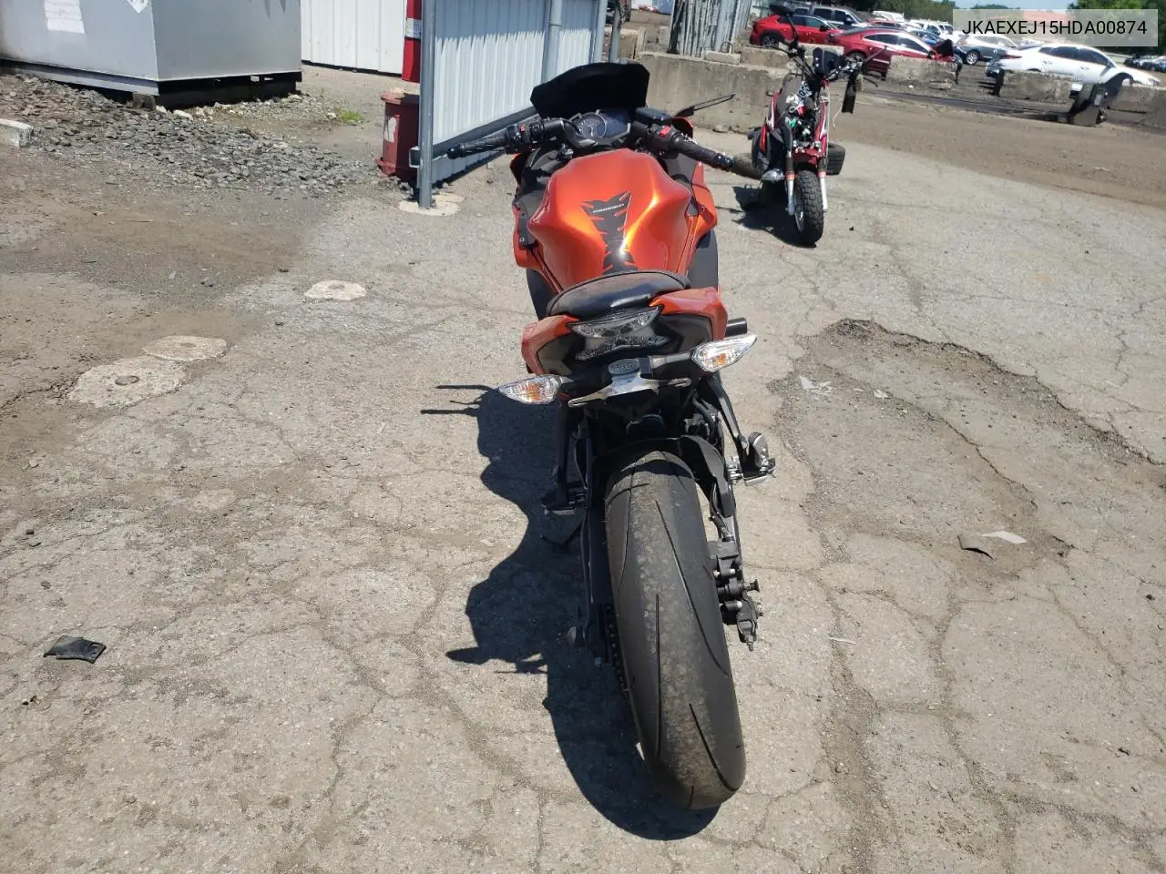 2017 Kawasaki Ex650 J VIN: JKAEXEJ15HDA00874 Lot: 57069015