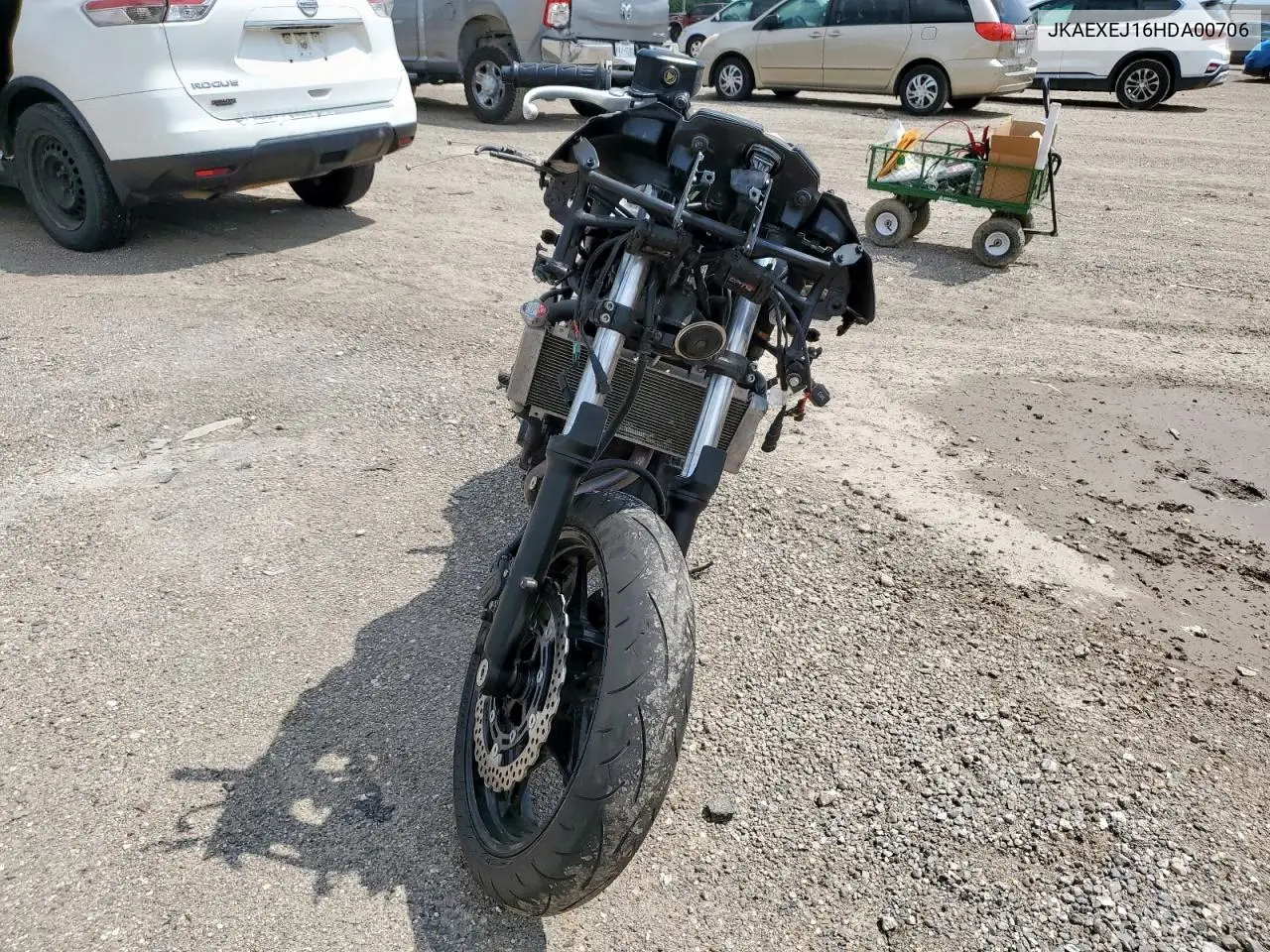 2017 Kawasaki Ex650 J VIN: JKAEXEJ16HDA00706 Lot: 59440055